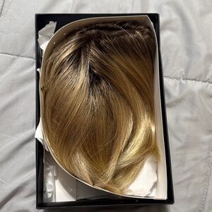 Ombre Brown and Blonde Jon Renau wig - never worn - cut in bob
